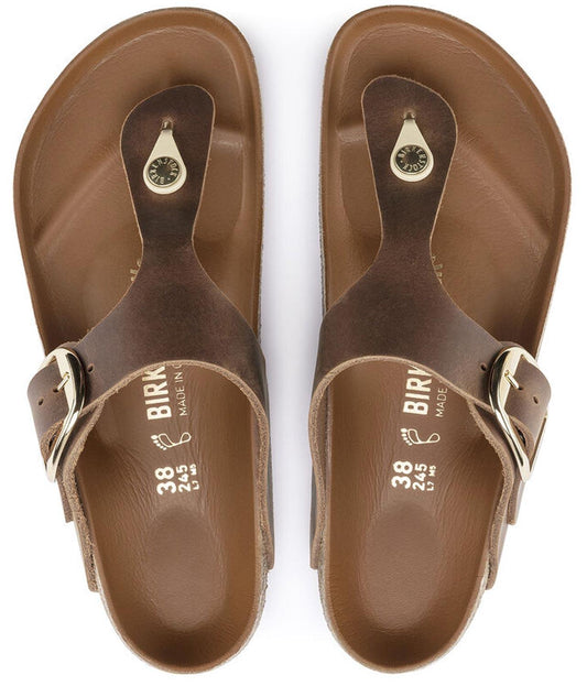 Sandali Gizeh Big Buckle Birkenstock 1018745 marrone cognac (35-41)