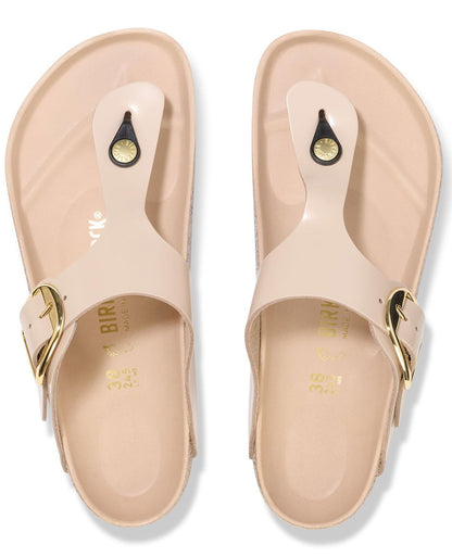 Sandali Gizeh Big Buckle Shine Birkenstock 1026550 beige (35-41)