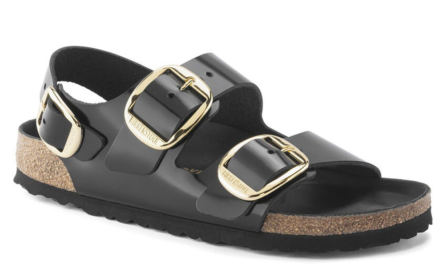 Sandali Milano Birkenstock 1024211 in pelle black (35-41)
