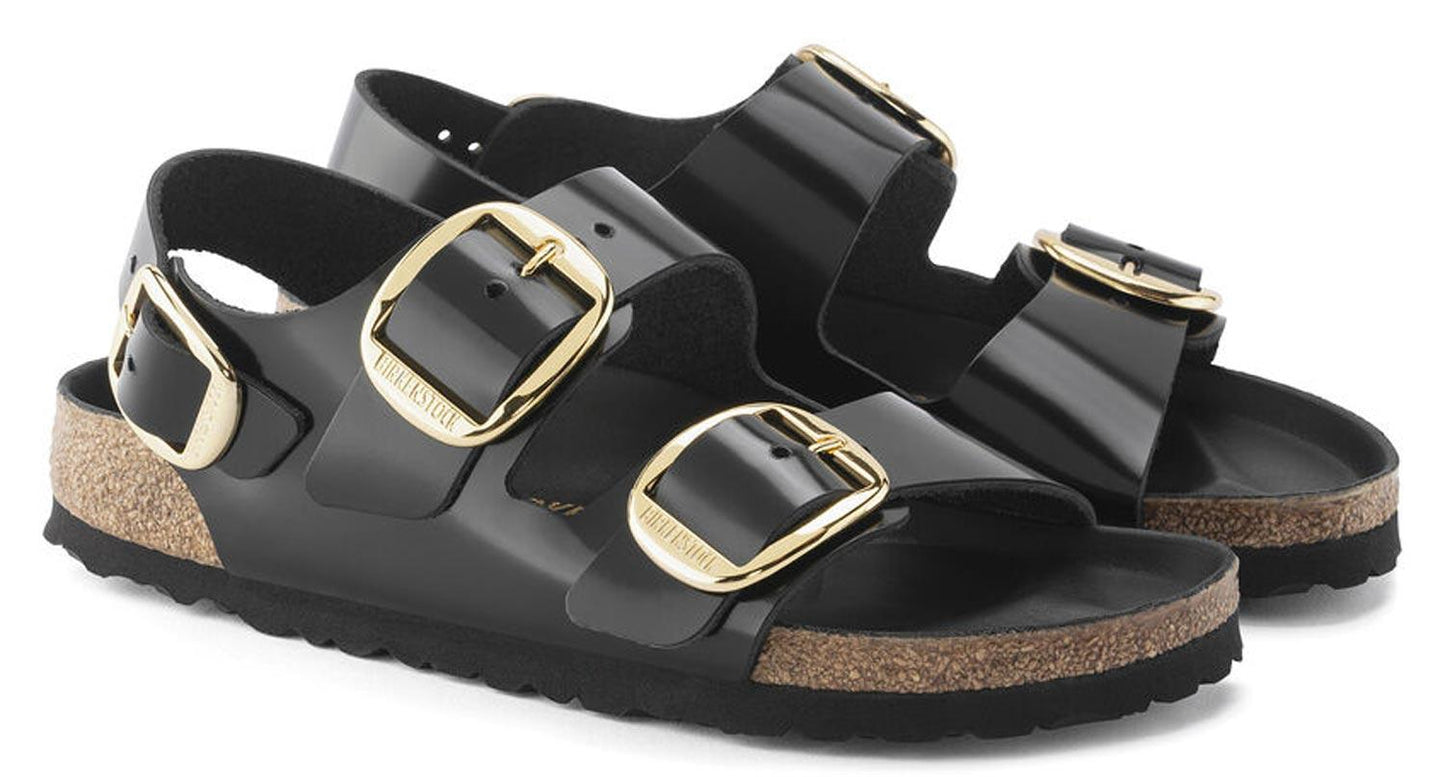 Sandali Milano Birkenstock 1024211 in pelle black (35-41)