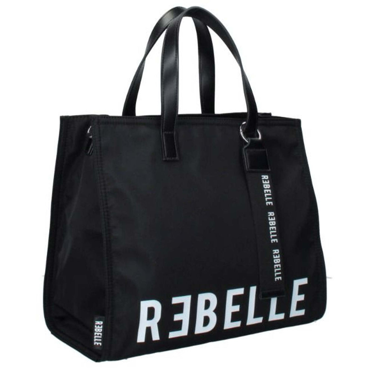 Borsa Rebelle Electra nera con tracolla