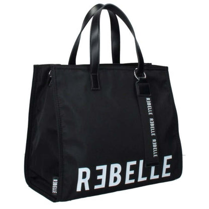 Borsa Rebelle Electra nera con tracolla