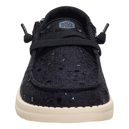 Scarpe Hey Dude Wendy Sequin Lace donna 45478-001 | leggere, comode e slip-on