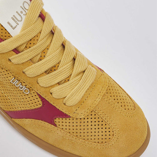 Sneakers LIU JO "Connor 01" BA6051 giallo ocra/fucsia