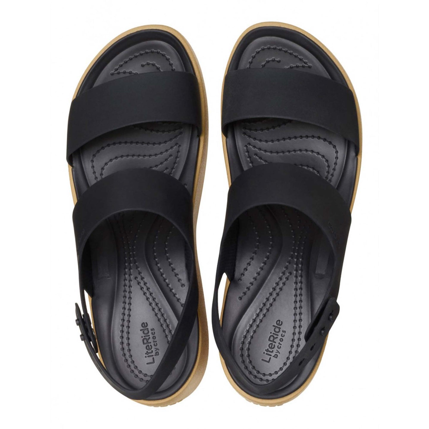 Sandali Crocs Brooklyn Sky Sandal 212250-0RI nero