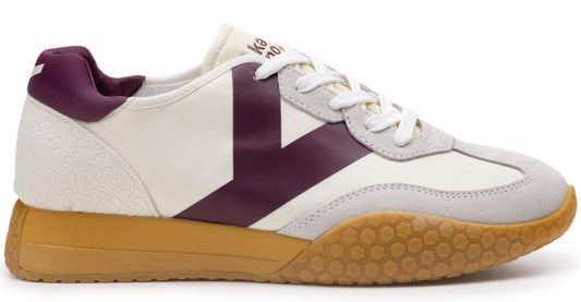 Sneakers Keh-Noo 9753 scarpe uomo bianco/bordeaux