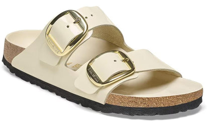 Sandali Arizona Big Buckle Shine Birkenstock ecru 1026128 (35-41)