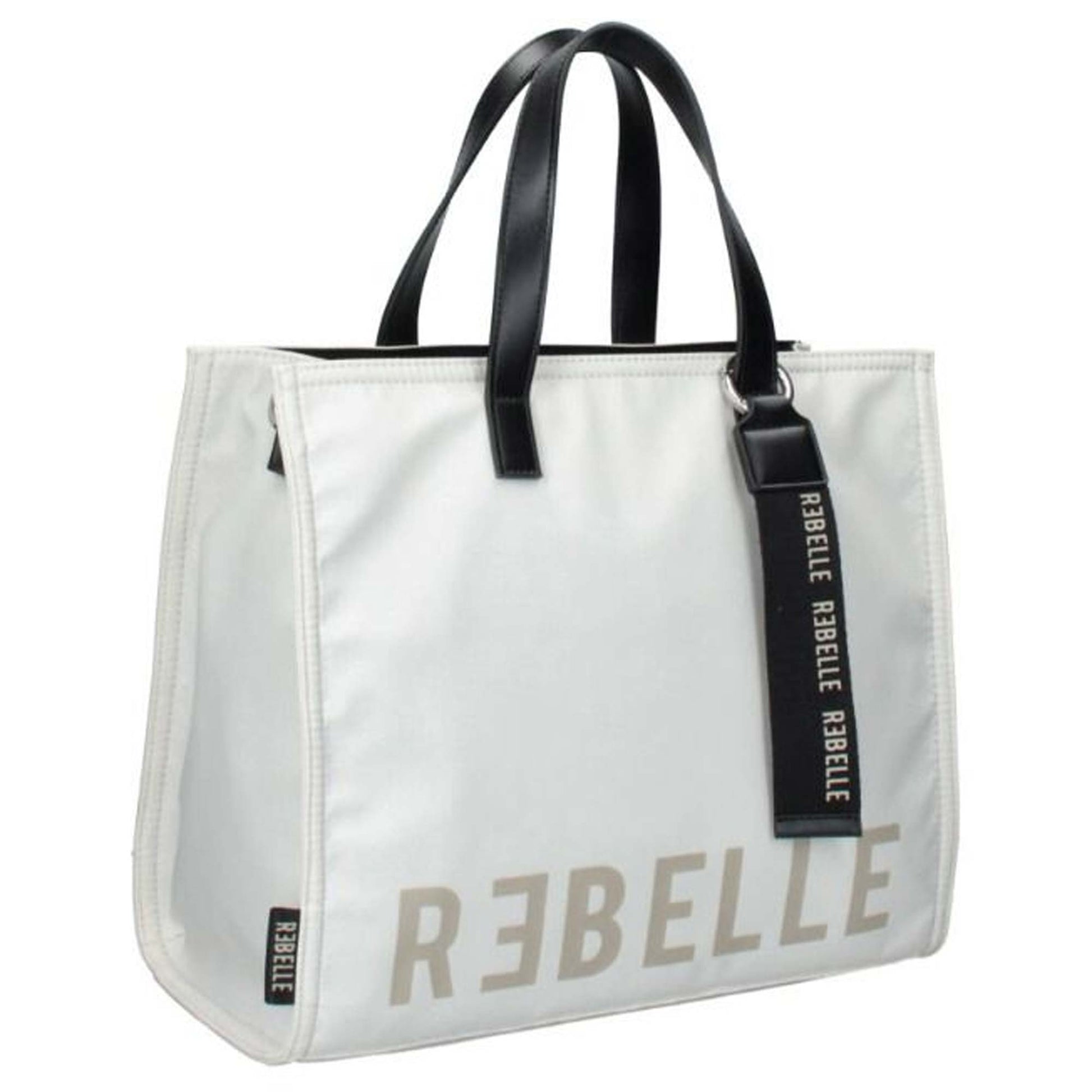 Borsa shopping  REBELLE ELECTRA NYLON avorio