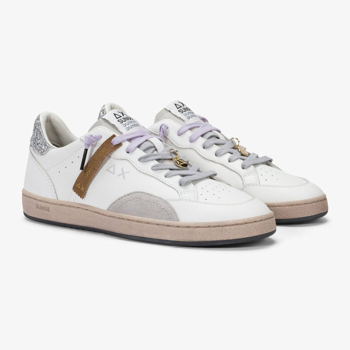 Sneaker SUN68  Urban Street Z46249-01 in pelle
