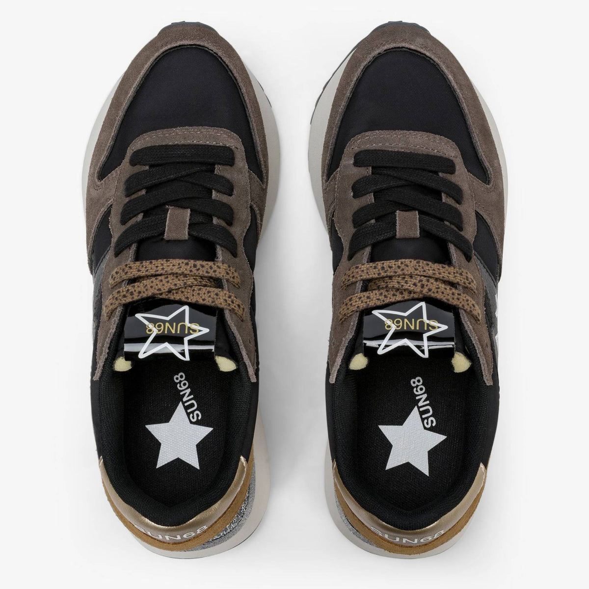 Sneaker SUN68 Big Stargirl "GRACE LEATHER"  Z46229-11