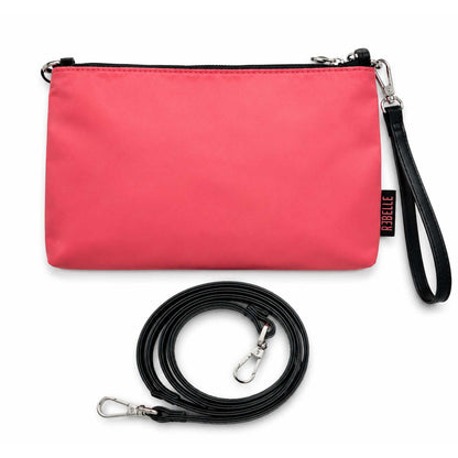 Borsa a spalla mini REBELLE ADEN NYLON orchidea