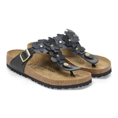 Sandali Gizeh Flower Birkenstock 1026693 nero