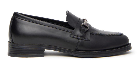 Mocassini NeroGiardini I411260-100 I411260 1260 scarpe donna