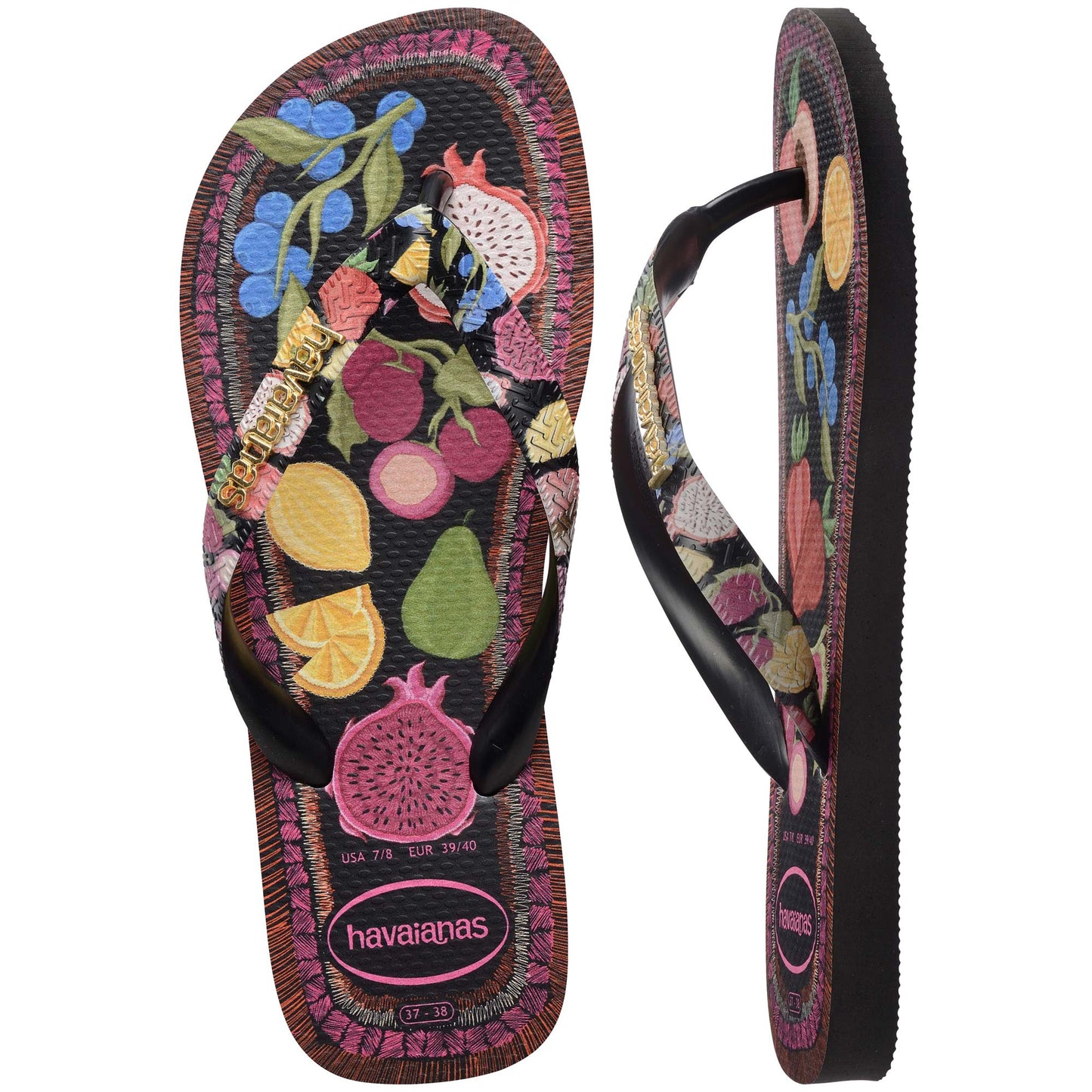 Havaianas Top Tropicalia Vibes II Nero | Sandali Infradito Donna 4150170.0090