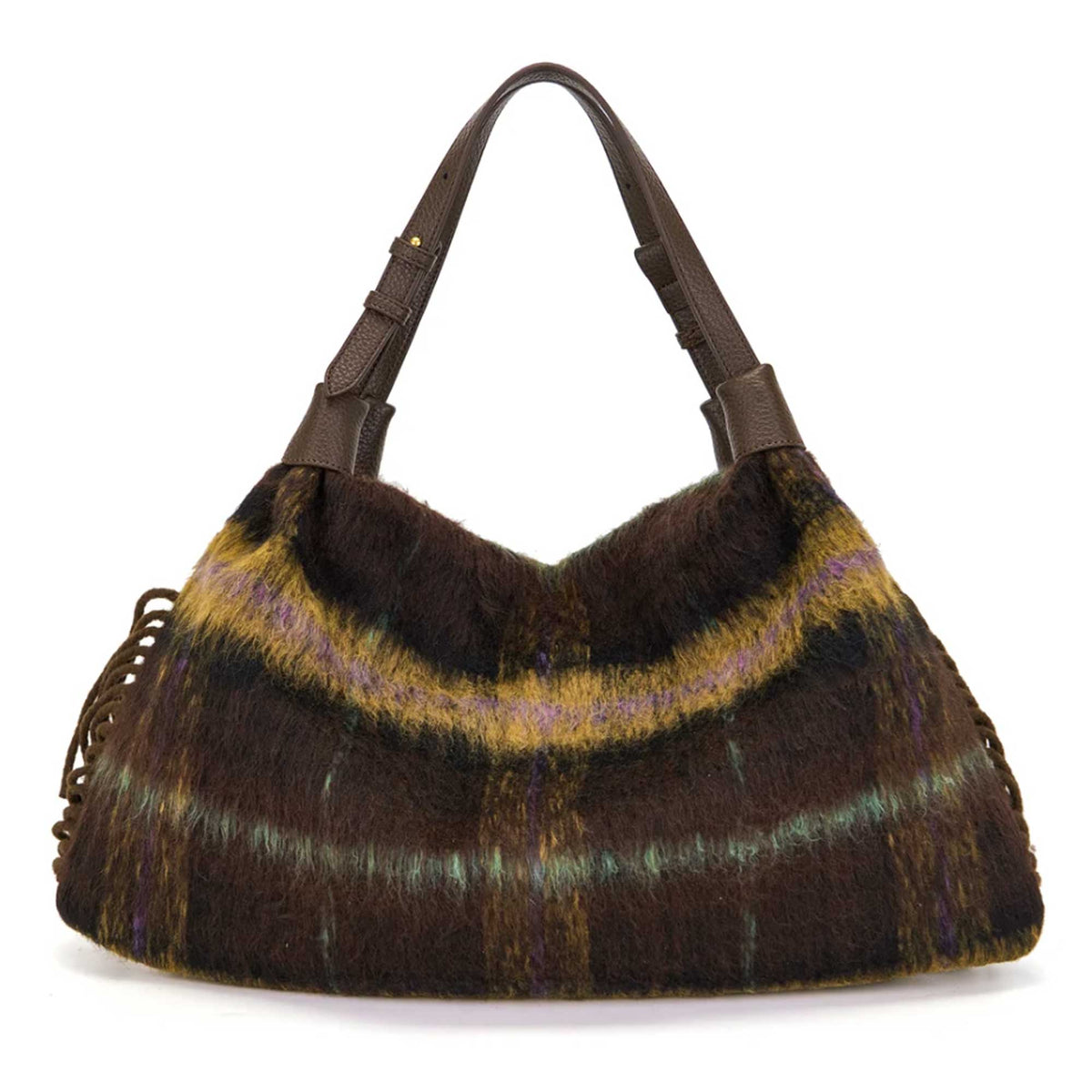 Borsa shopping KeralaLa Carrie 162M-TX-471 donna Marrone