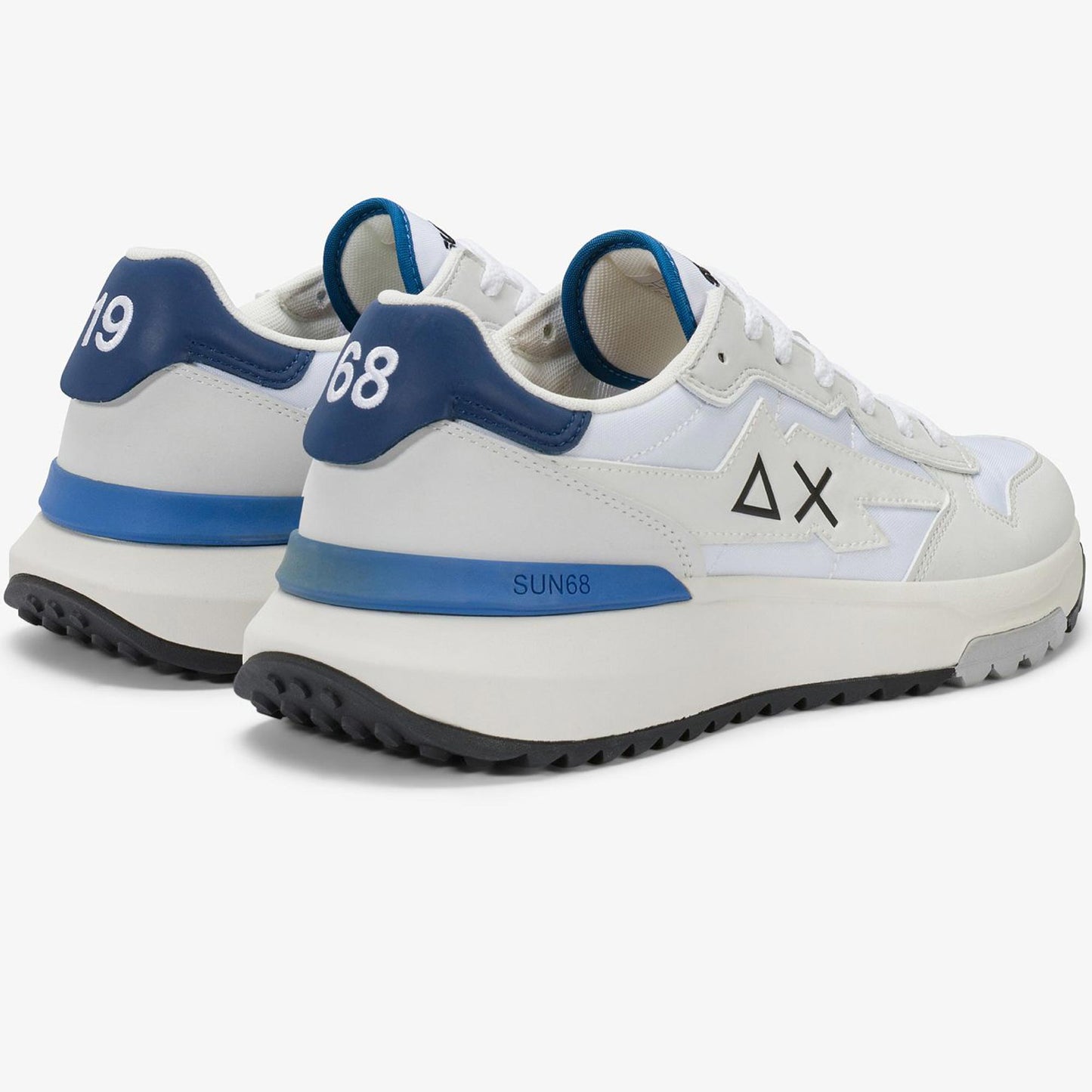 Sneakers uomo SUN68 Niki 2.0 Solid Z36121-01 Bianca | Leggera e Flessibile