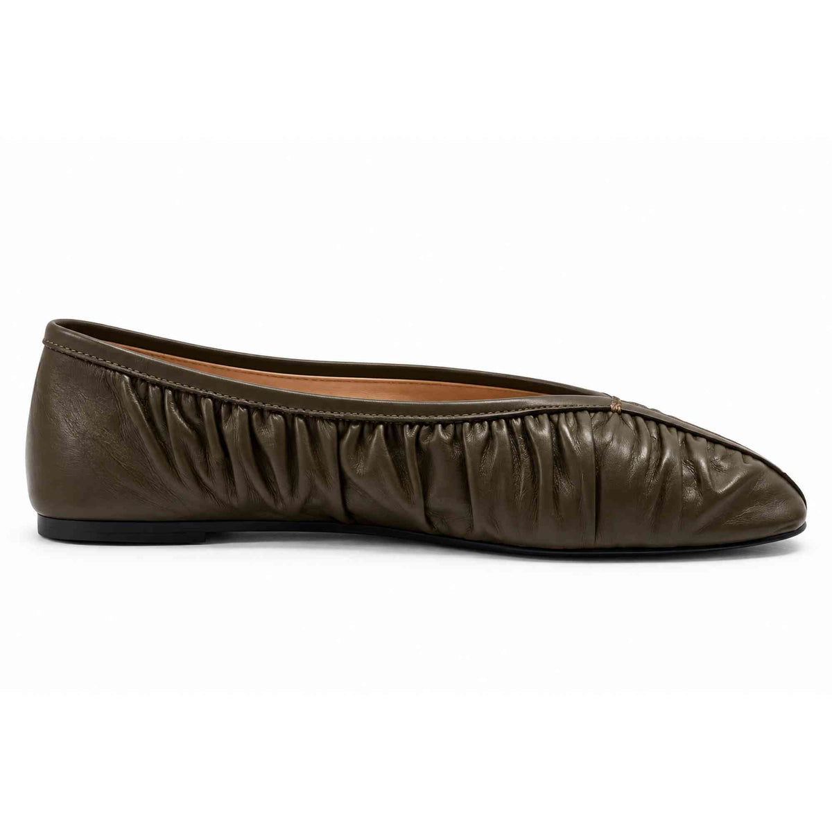 Ballerine INUOVO HE1945 donna in nappa khaky