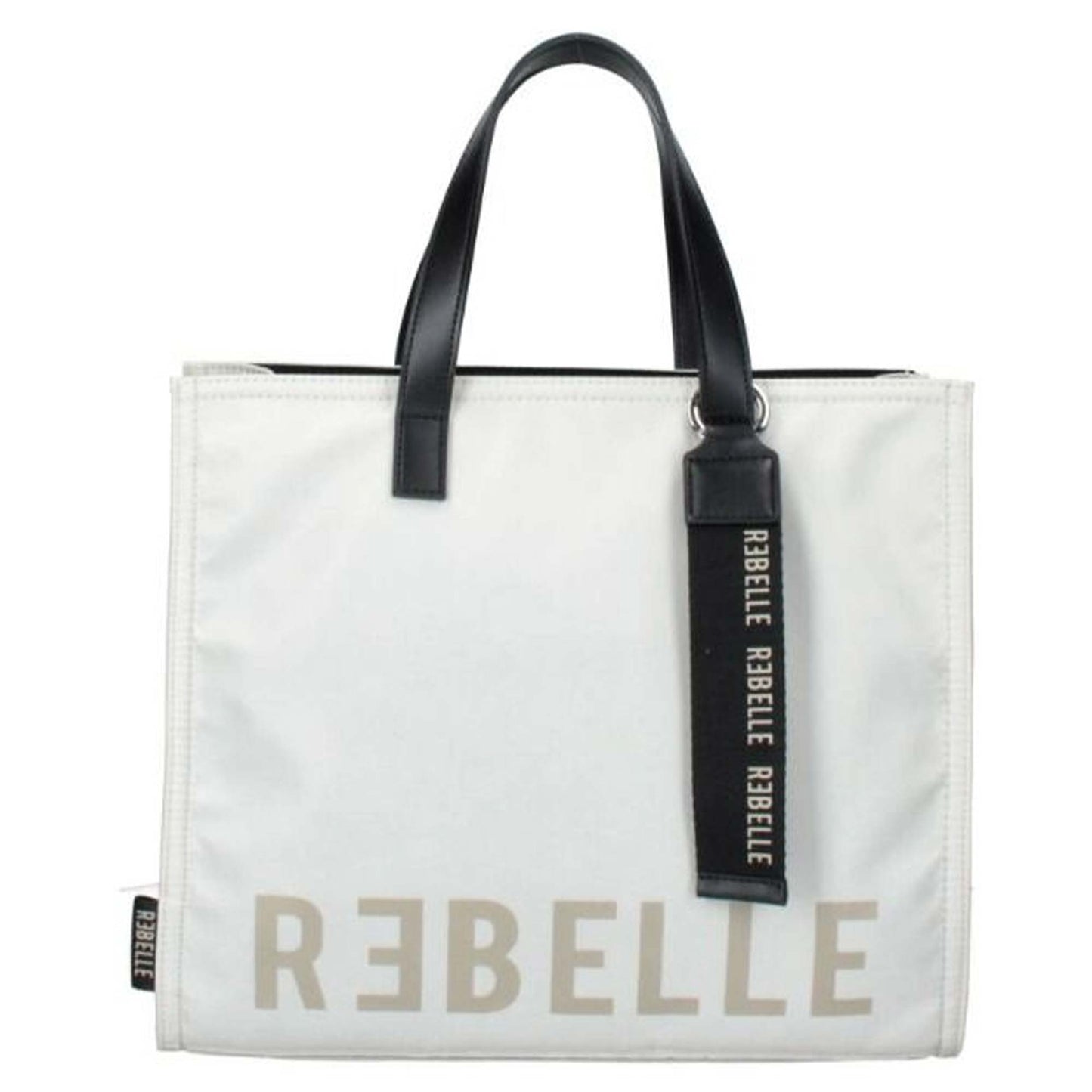 Borsa shopping  REBELLE ELECTRA NYLON avorio