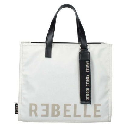 Borsa shopping  REBELLE ELECTRA NYLON avorio