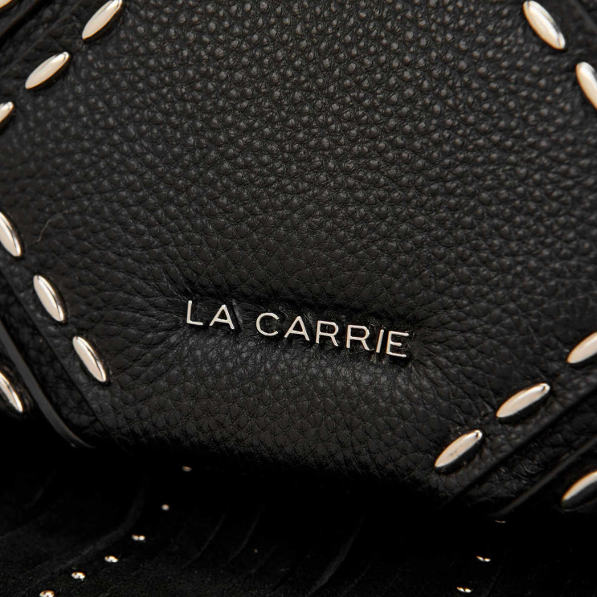 Borsa a spalla Isabel Rock La Carrie 162P-BZ-341 donna Nera