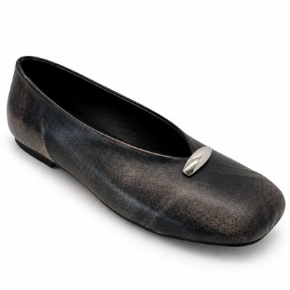 Ballerine Divine Follie "LW42" donna pelle taupe