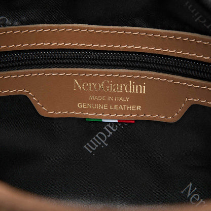 Borsa a spalla in pelle NeroGiardini I644322D-442 donna
