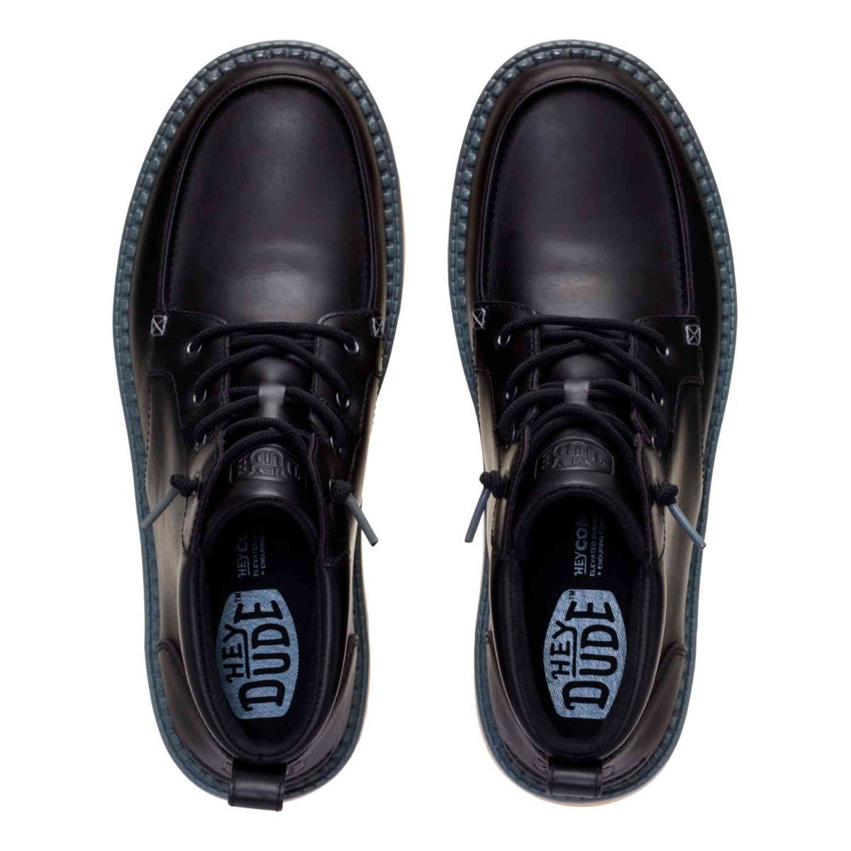 Polacchino Hey Dude Flint Boot Stringata in Pelle 45878-0C4