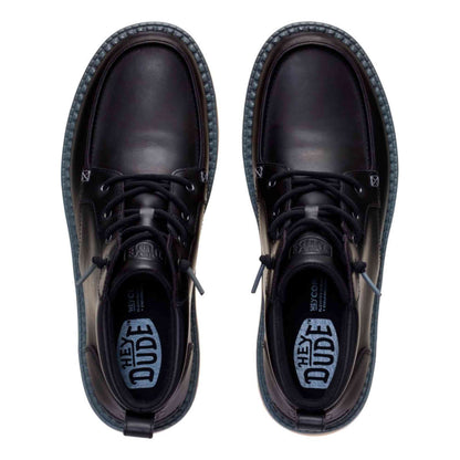 Polacchino Hey Dude Flint Boot Stringata in Pelle 45878-0C4