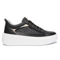 Sneakers NeroGiardini E615292D 100 Donna in Rete Nero | Tendenza & Comodità