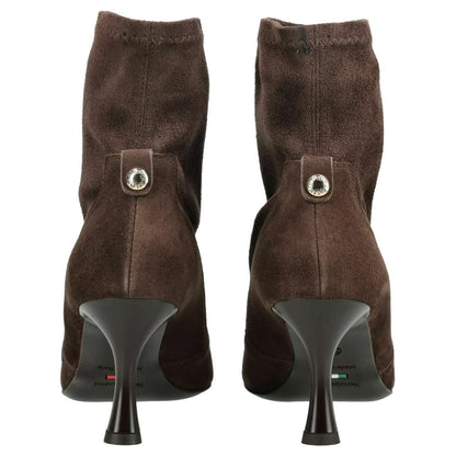 Stivaletto NeroGiardini I614483DE-300 scarpa donna Marrone
