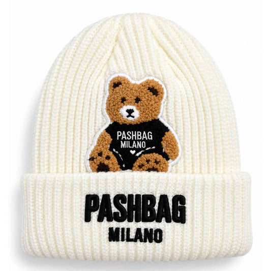 Cappello Hat PashBag Identity Cuffia 18961 Bianco