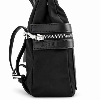 Zaino REBELLE ZACK BACKPACK  in nylon nero