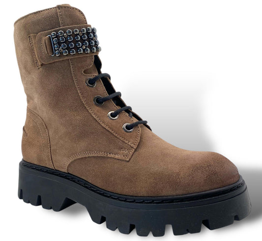 Anfibi CafèNoir FC6004 scarpe donna con accessorio