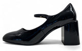 Decoltè CafèNoir GC3223 scarpe donna in pelle verniciata nera