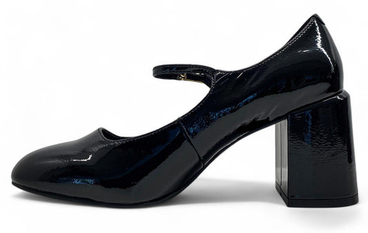 Decoltè CafèNoir GC3223 scarpe donna in pelle verniciata nera