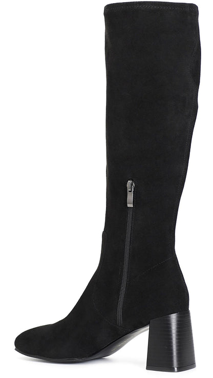 Stivali CafèNoir GD9018 scarpe donna in microfibra elasticizzata