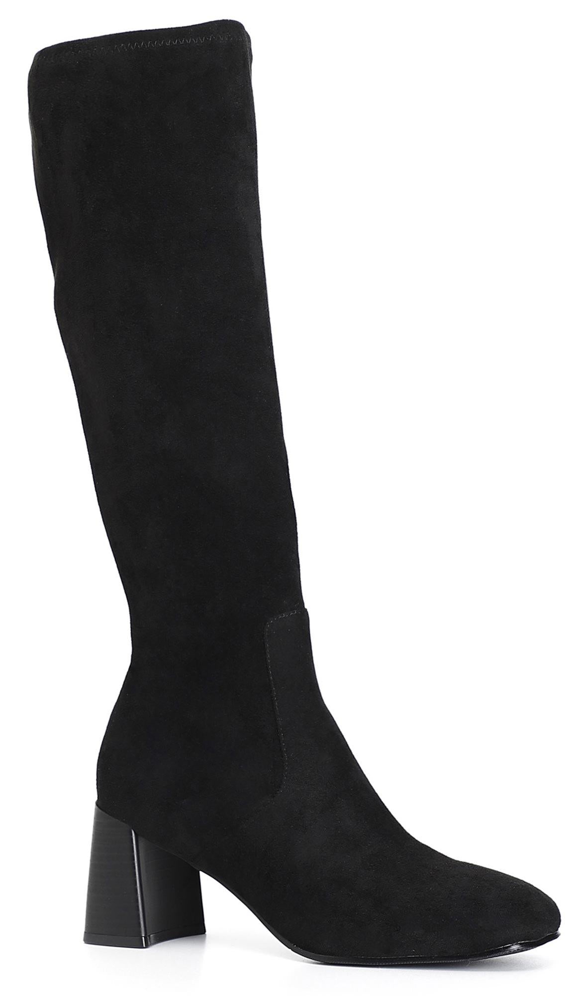 Stivali CafèNoir GD9018 scarpe donna in microfibra elasticizzata