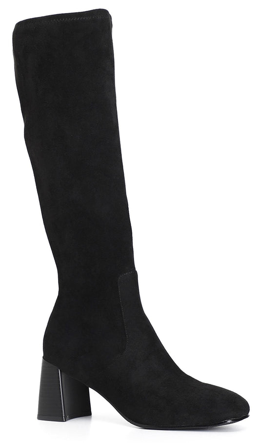 Stivali CafèNoir GD9018 scarpe donna in microfibra elasticizzata