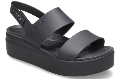 Sandali Crocs Brooklyn Low Wedge 206453-060 nero