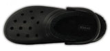 Sabot Classic Lined Glog Crocs nero pelliccia ecologica 203591