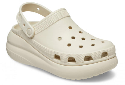 Sabot Classic Glog Platform Crocs 206750-2Y2 beige