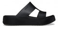 Sandali Crocs Getaway Platform H-Strap W 209409-001 nero