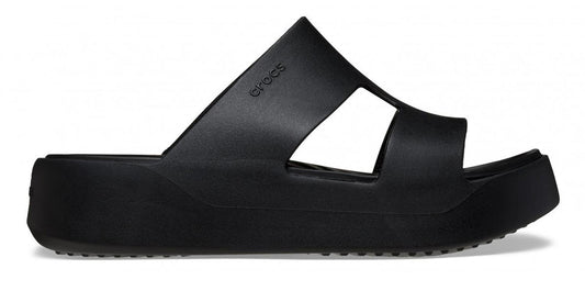 Sandali Crocs Getaway Platform H-Strap W 209409-001 nero