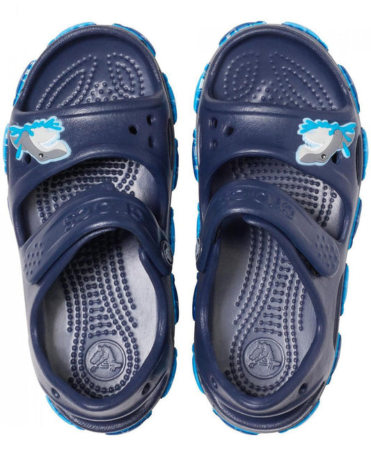 Sabot Shark Band kids Crocs Blu Navy 206365