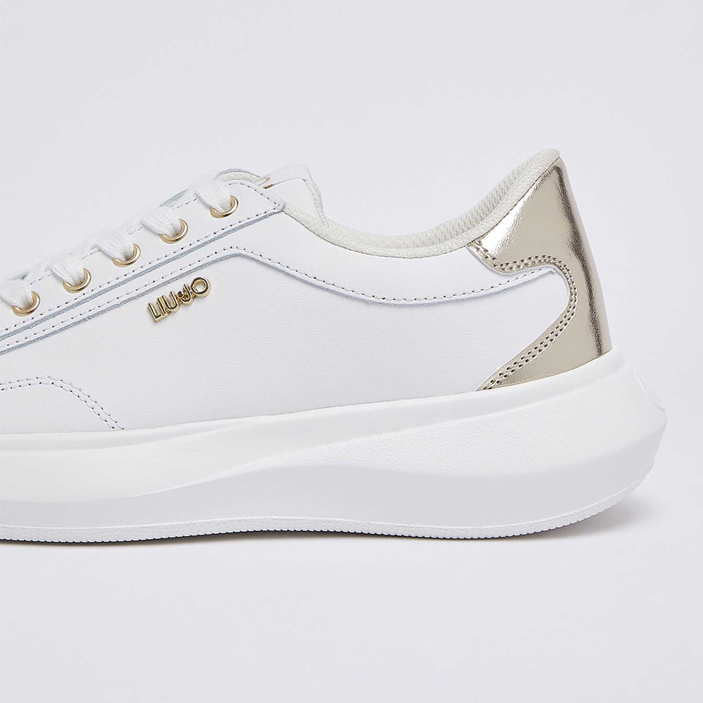 Sneakers LIU JO "Casper 01" BA6069 bianco/oro