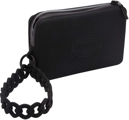 Borsa donna Mini bag Chain Havaianas in  silicone nero