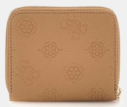 Portafoglio Guess SWPG93 Cresidia Small Zip Around beige