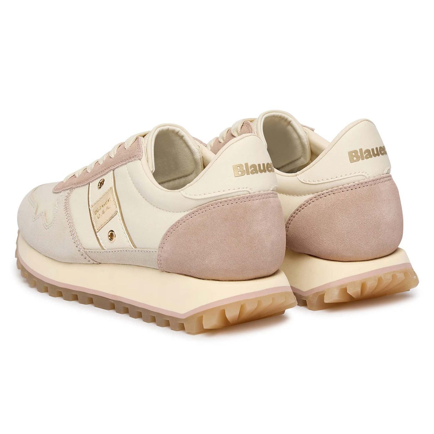Sneaker Blauer MILLEN03 scarpe  donna crema