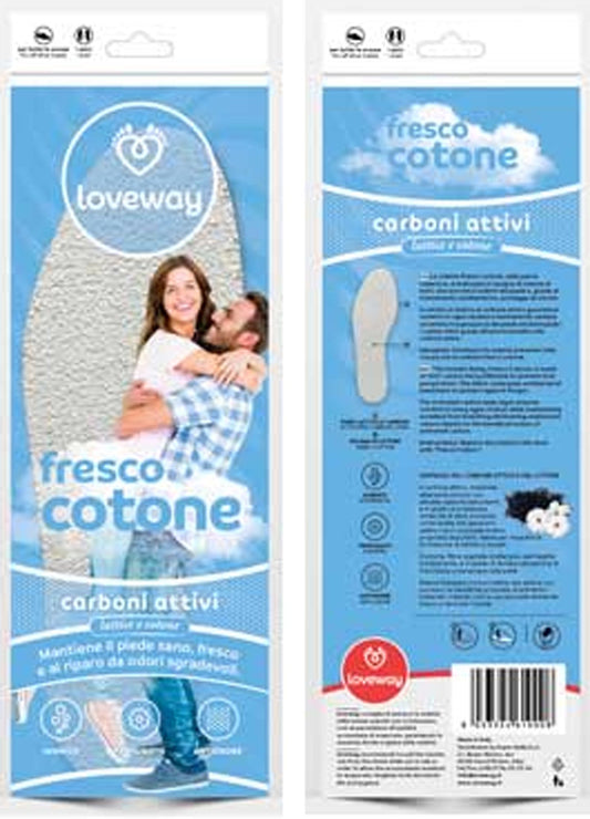 Soletta "FRESCO COTONE" in lattice e cotone