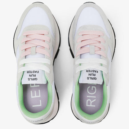 Sneakers SUN68 Ally Solid Nylon Donna Z36201-01 Bianco | Comode e Trendy